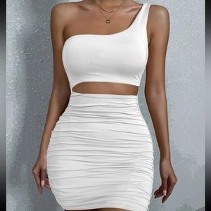 SHEIN Ruched Dress